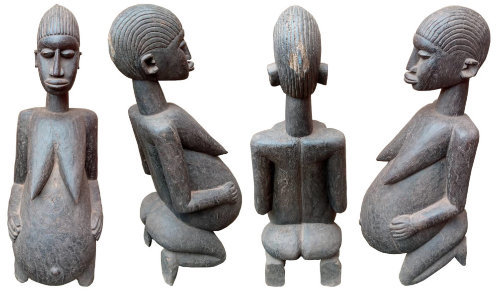 Statue Lobi de femme enceinte